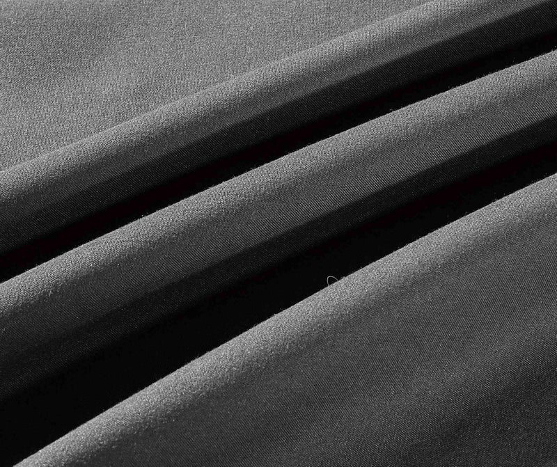 Sheets & Beyond Wrap Around Solid Microfiber Luxury Hotel Quality Fabric Bedroom Gathered Ruffled Bedding Bed Skirt 14 Inch Drop (Queen, Charcoal) - Image 4